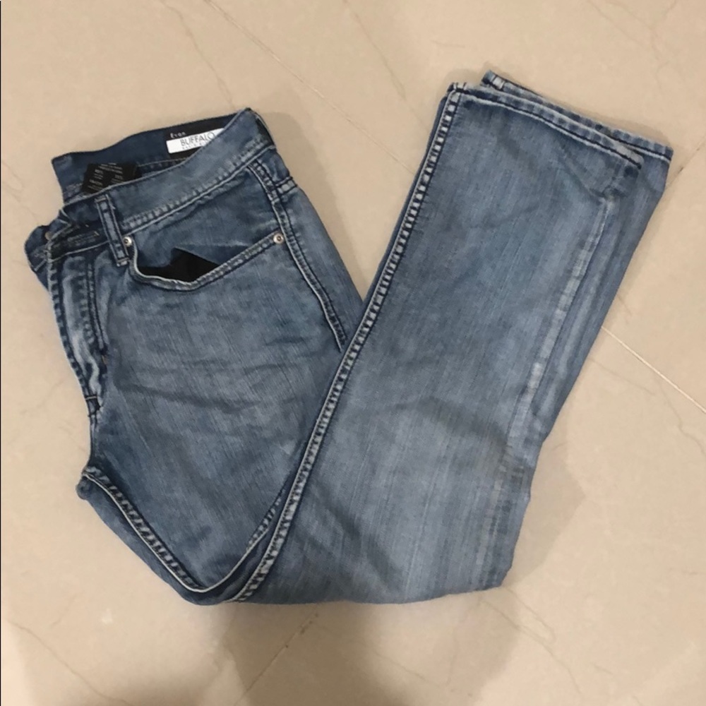 Buffalo David Bitton Mens 32x29 Jeans Evan Slim